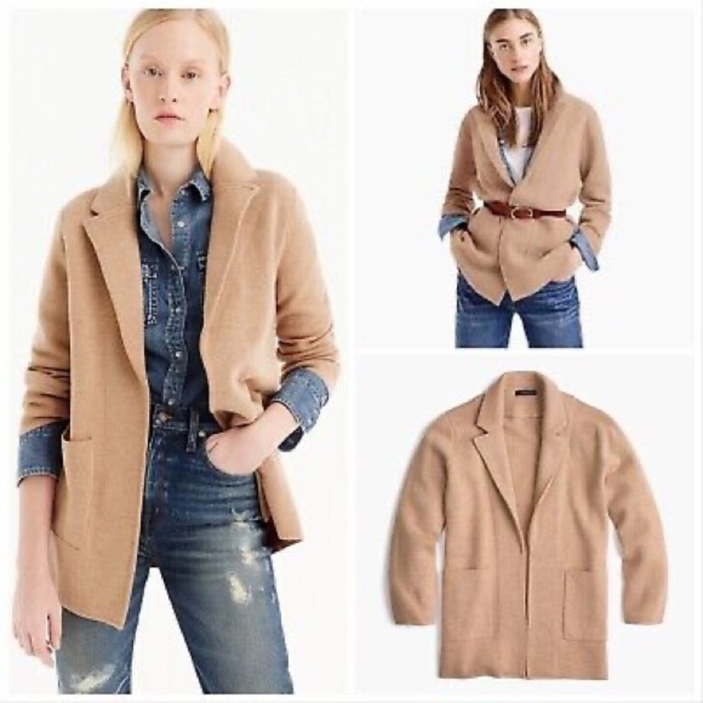 Sophie open-front sweater-blazer